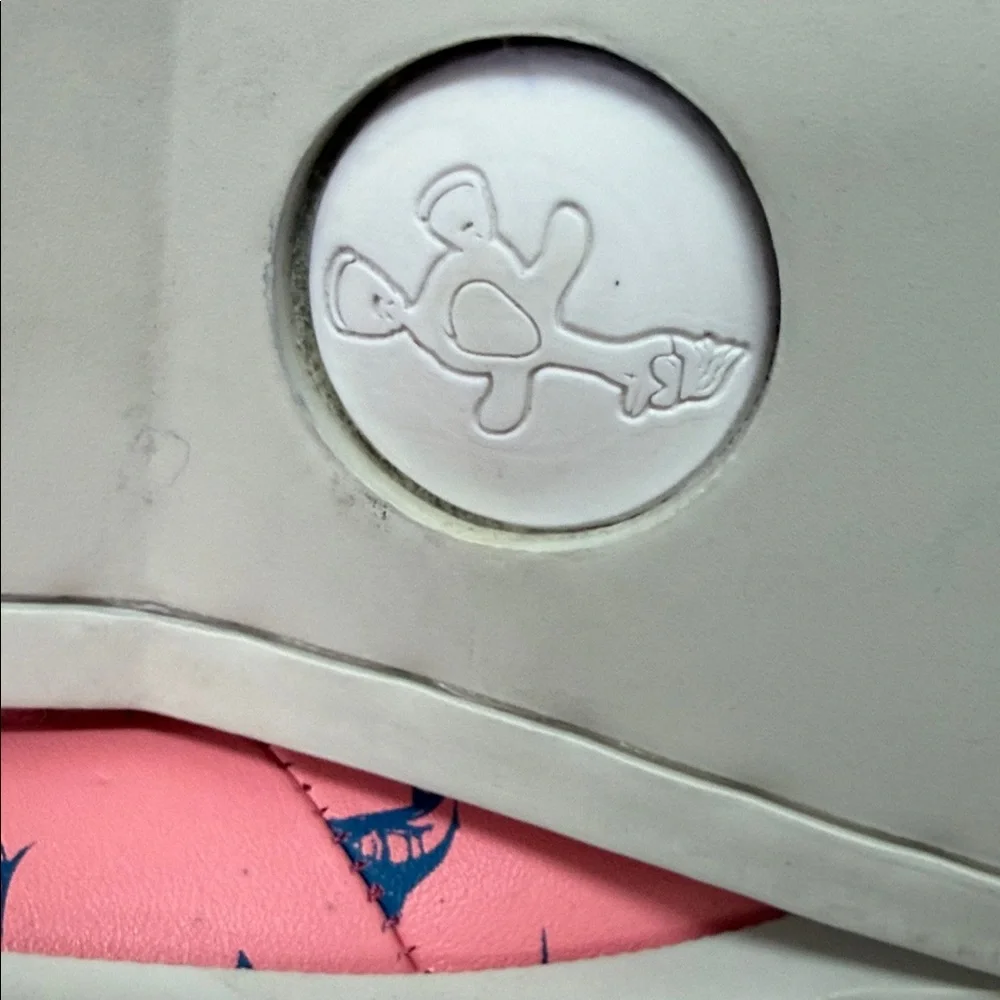 Froats Vibrant Pink‎ Boat Shoes with Blue Fish Pattern